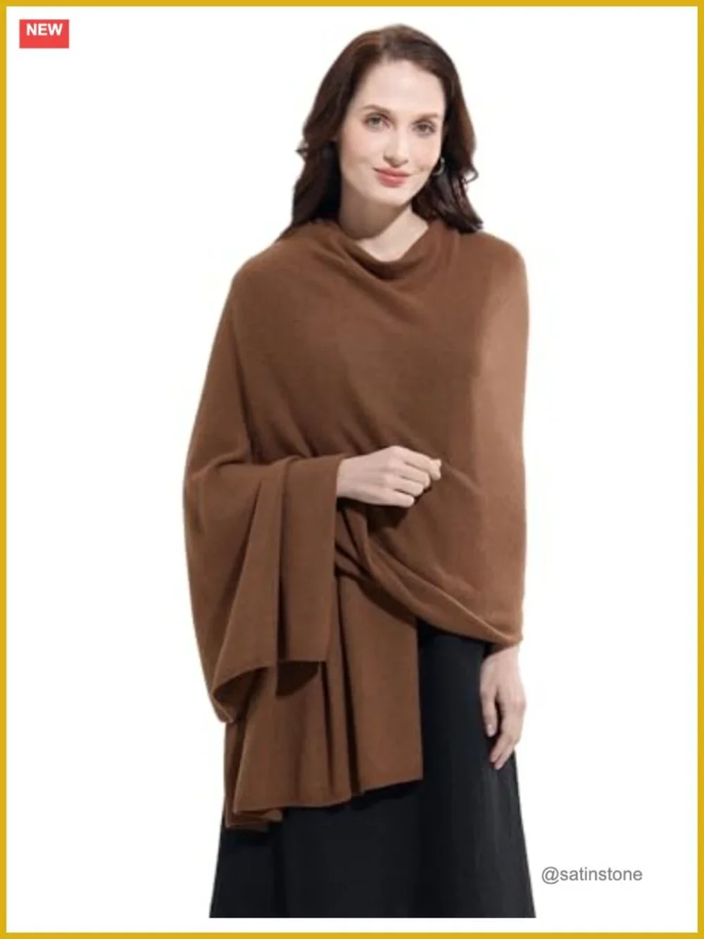 Luxury Cashmere Blend Wrap Scarf Stole Women Travel Extra Large 87